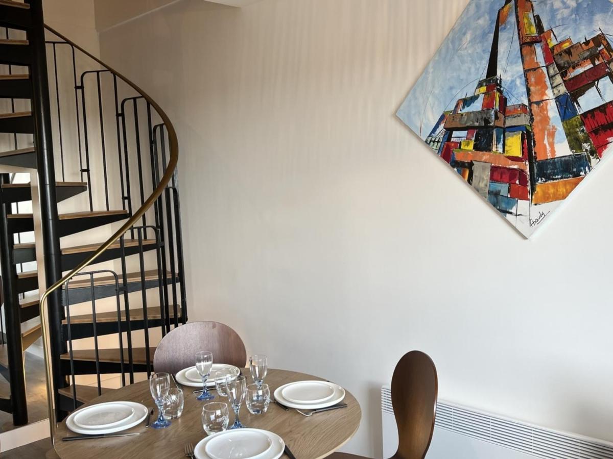 Cabourg : Duplex Renove 2 Pieces, Acces Direct Plage, Fibre, Parking, Cuisine Equipee, 4 Pers. - Fr-1-487-351 Exteriör bild